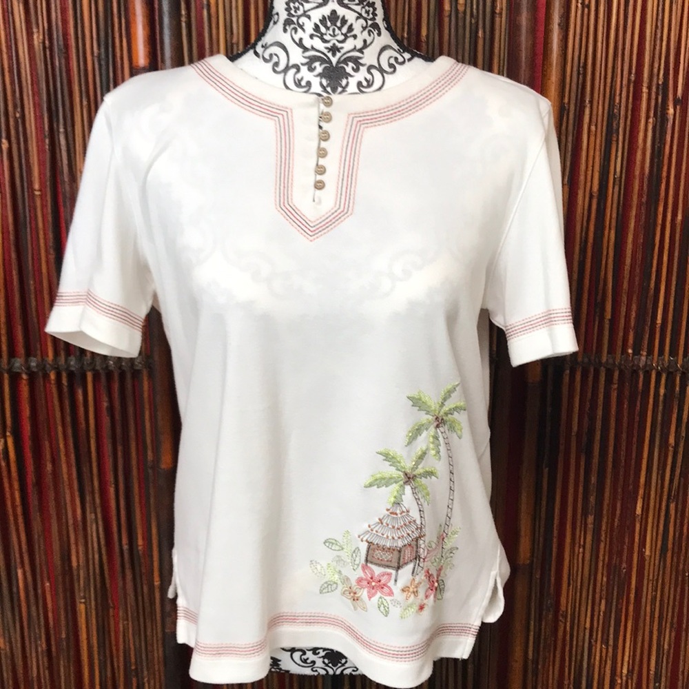 Alfred Dunner vintage buttoned shirt